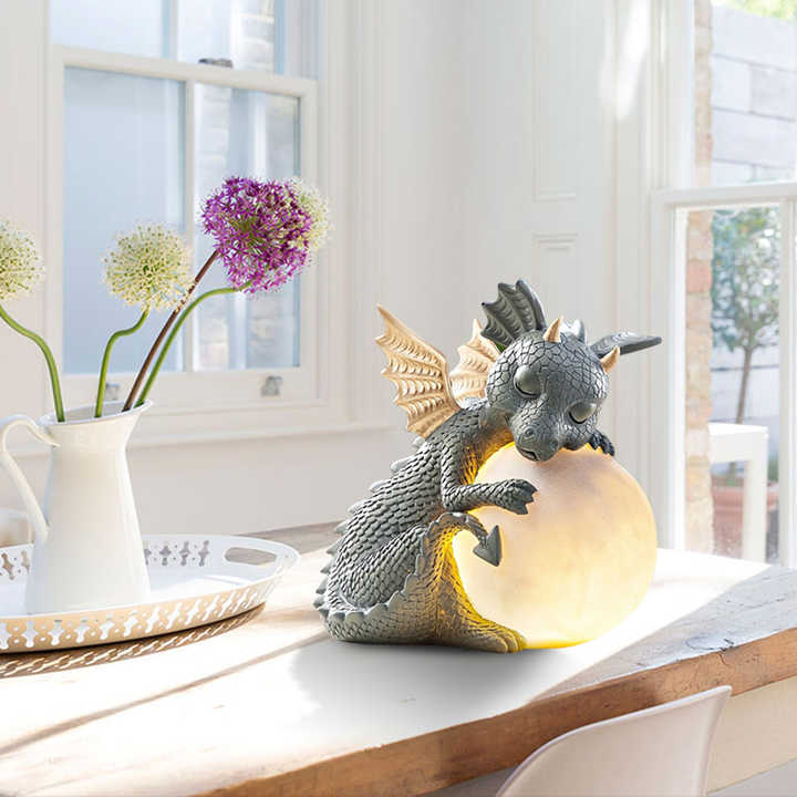 Dragon-shaped LED Table Lamp – Nyra-1-The Livary