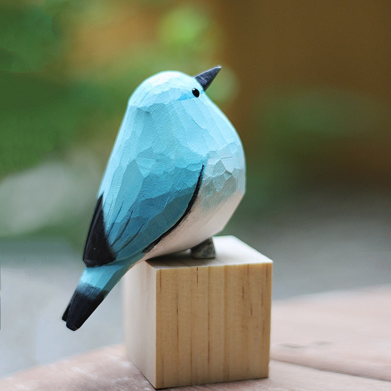 Handmade Wooden Birds - AuriBirds