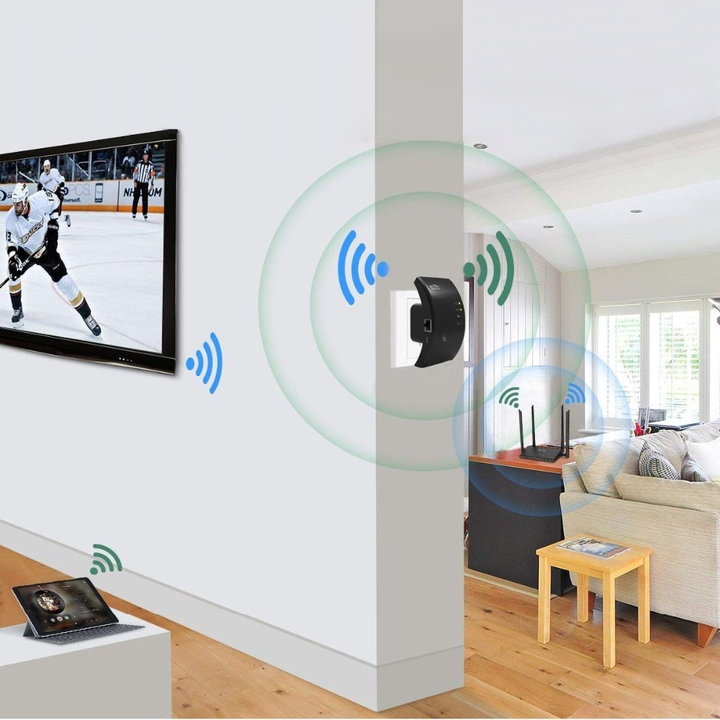Wireless WiFi Booster - NetBlaze-The Livary
