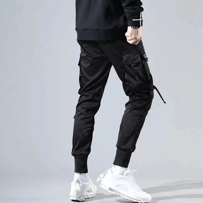Multi-Pocket Hip-Hop Men's Cargo Pants – Dante-S-The Livary
