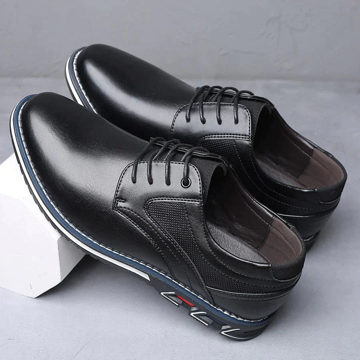 Orthopaedic Leather Men's Shoes – Finn-Brown-7-The Livary