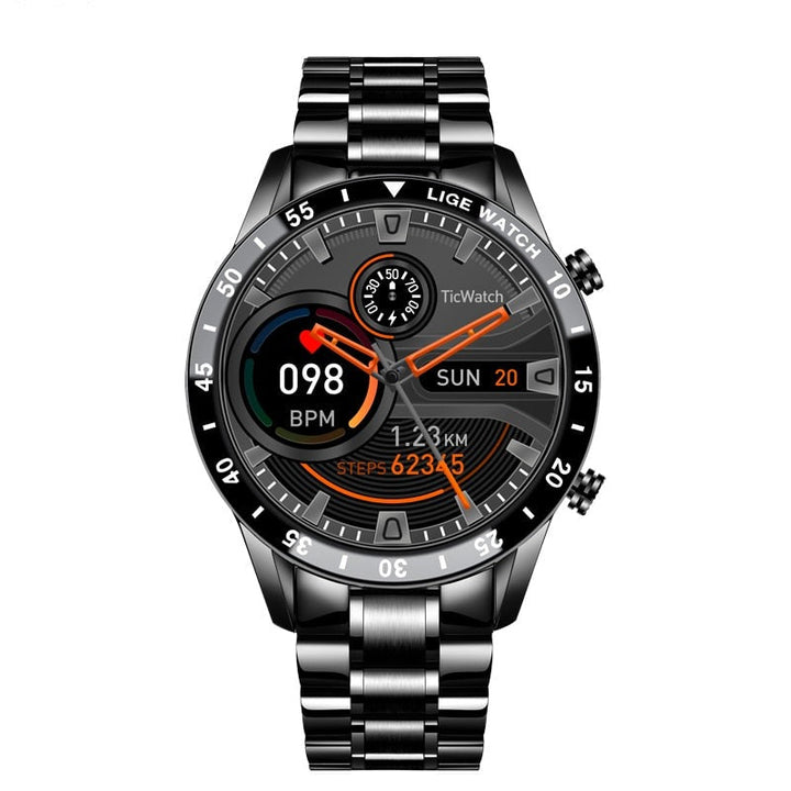 Luxury Men's Smartwatch – Axel-Black 40 mm-The Livary