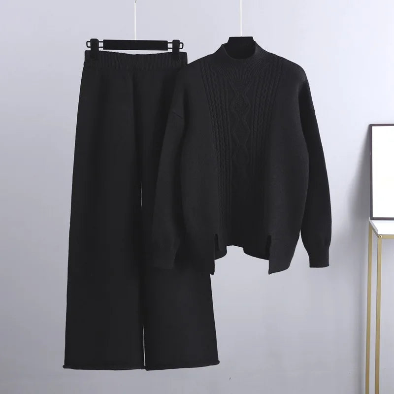 Casual and Stylish Women's Set - Clara-Black-One Size-The Livary