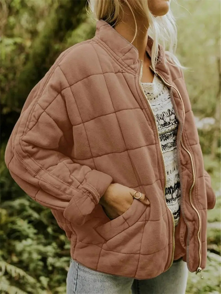 Oversized Padded Intermediate Jacket - Eliza-Brown-S-The Livary