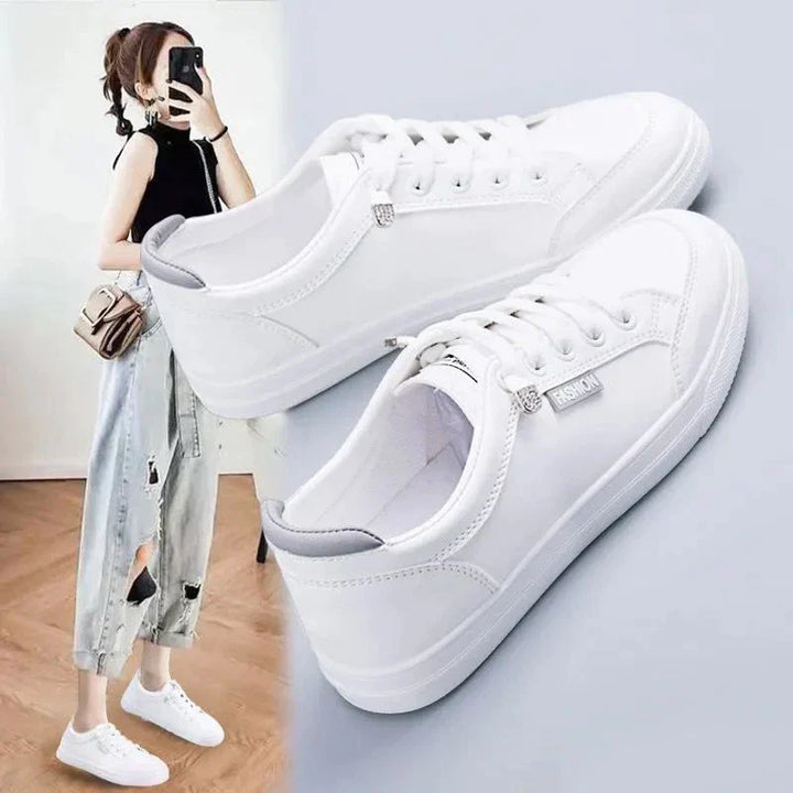 UrbanEase Low | Low Tennis Sneaker for Women-Black-2.5-The Livary