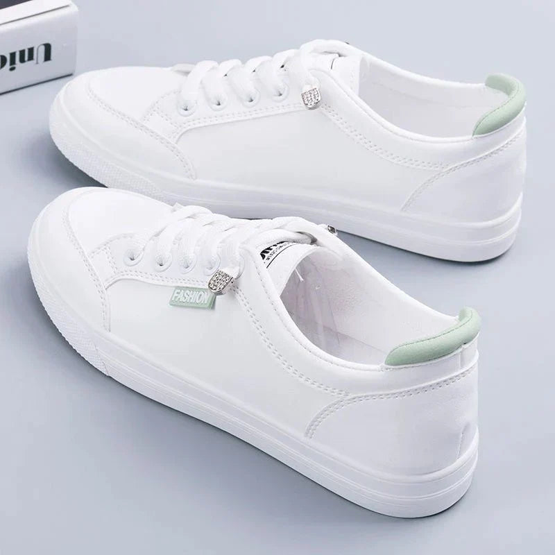UrbanEase Low | Low Tennis Sneaker for Women-Green-2.5-The Livary