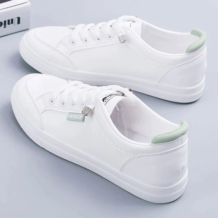 UrbanEase Low | Low Tennis Sneaker for Women-Green-2.5-The Livary