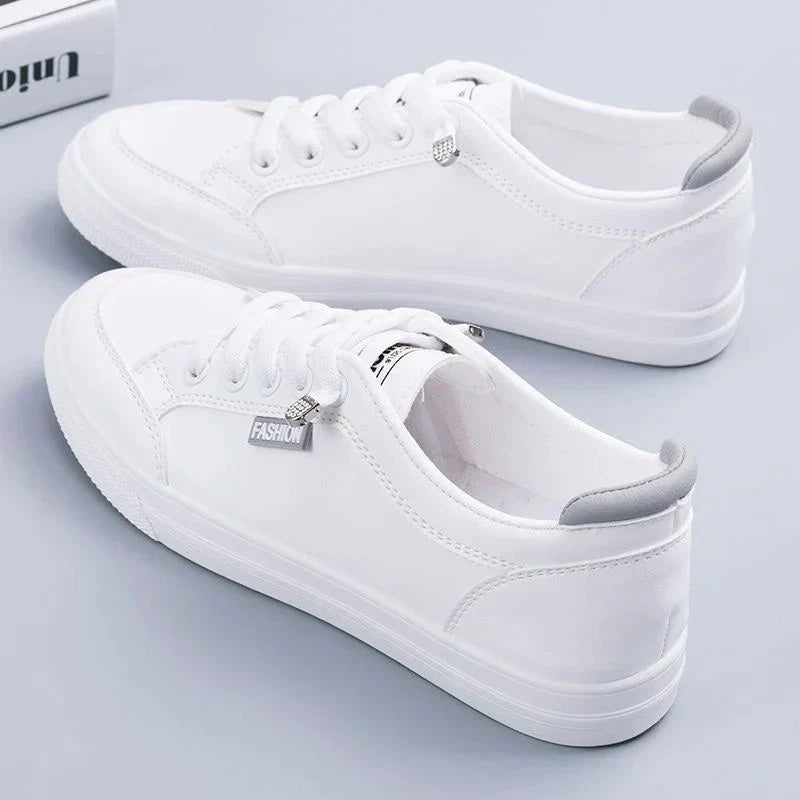 UrbanEase Low | Low Tennis Sneaker for Women-Gray-2.5-The Livary