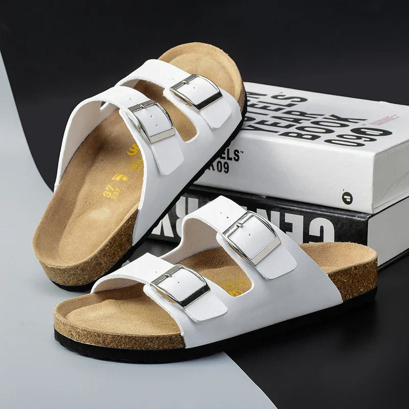 Summer sandals for Men - Solaro-Black-7-The Livary