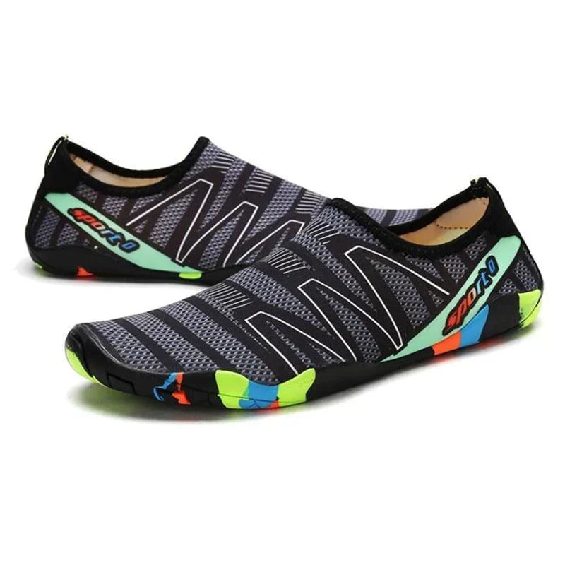 Fast-drying water shoes – AquaFlex-Black-2.5-The Livary