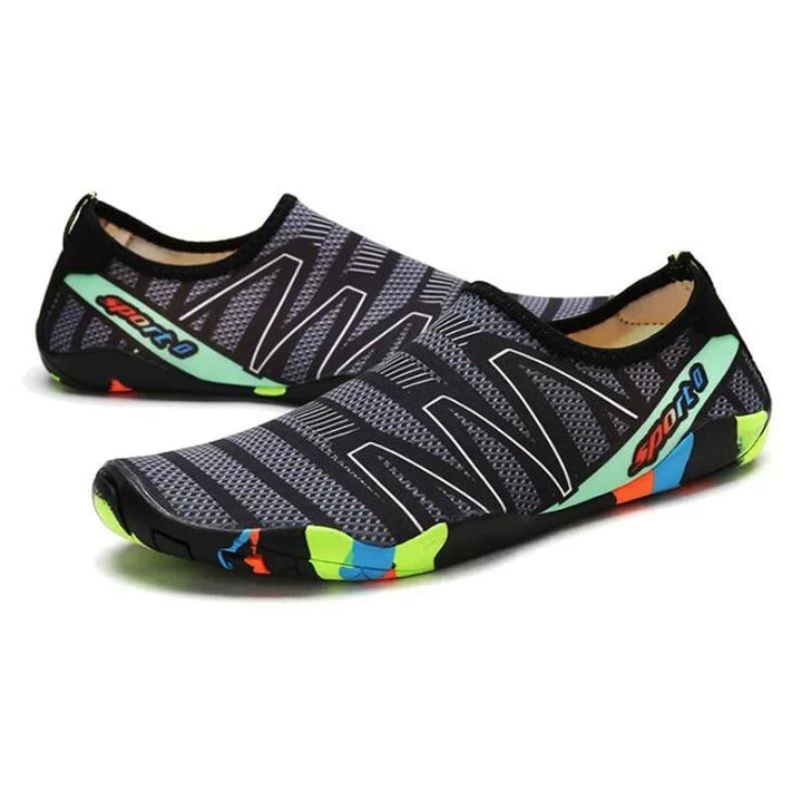 Fast-drying water shoes – AquaFlex-Black-2.5-The Livary