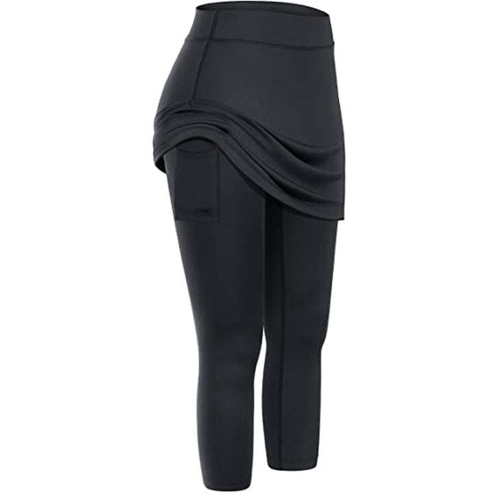 Rock leggings with practical side pockets – Mireille-Black-S-The Livary