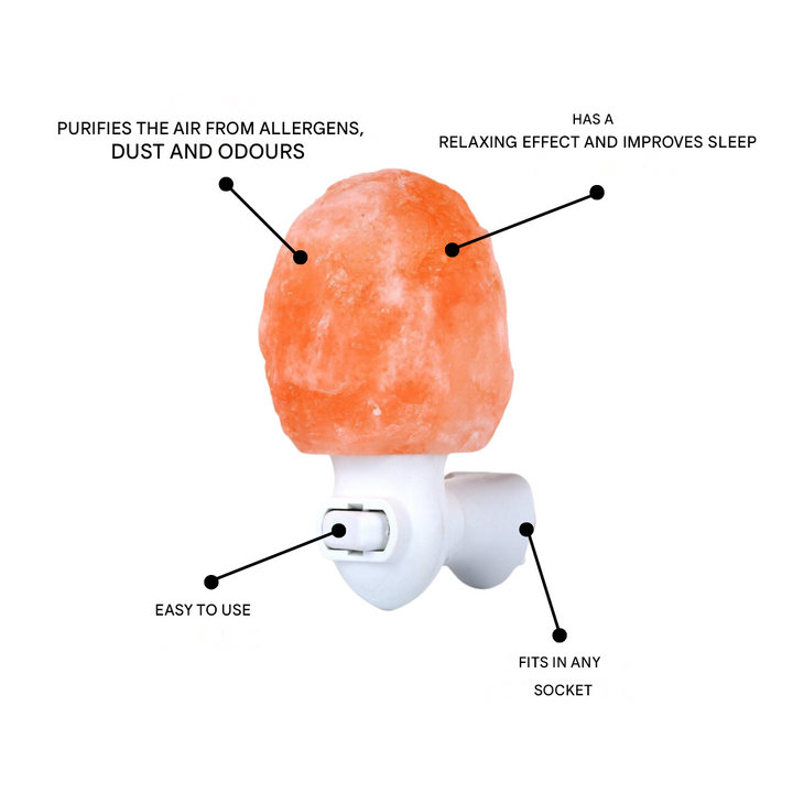 Himalayan Salt Lamp for Relaxation and Air Purification - ZenGlow-The Livary