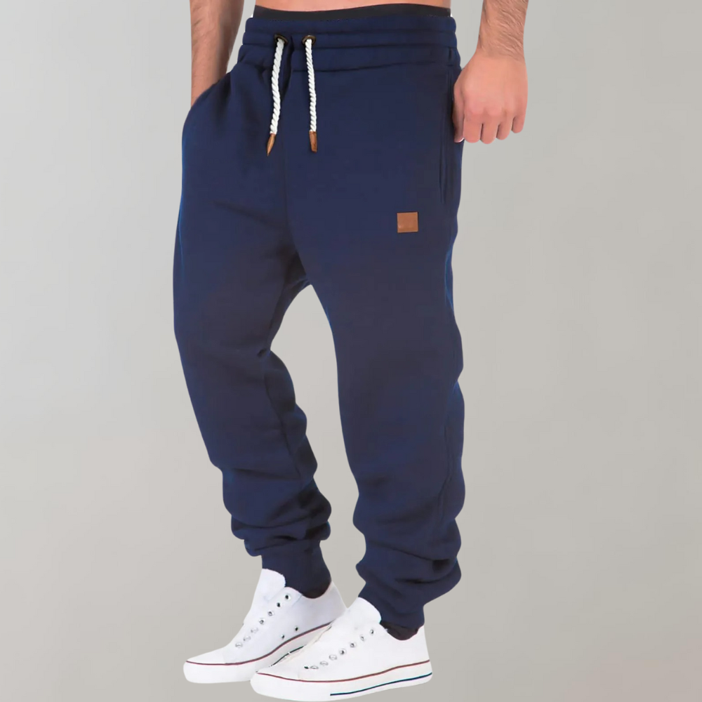 Comfortable Jogging Trousers for Men - Titan-Dark blue-S-The Livary