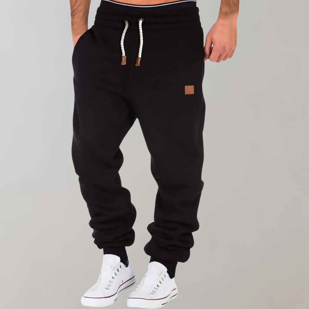 Comfortable Jogging Trousers for Men - Titan-Black-S-The Livary