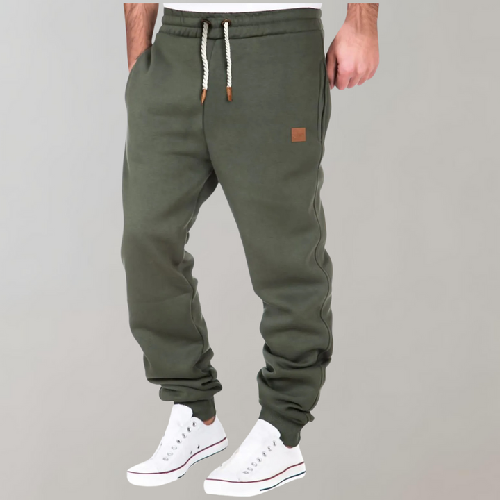 Comfortable Jogging Trousers for Men - Titan-Green-S-The Livary