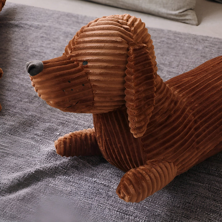 Plush Ergonomic Dachshund Cushion – DaxiRest-S (55cm)-The Livary