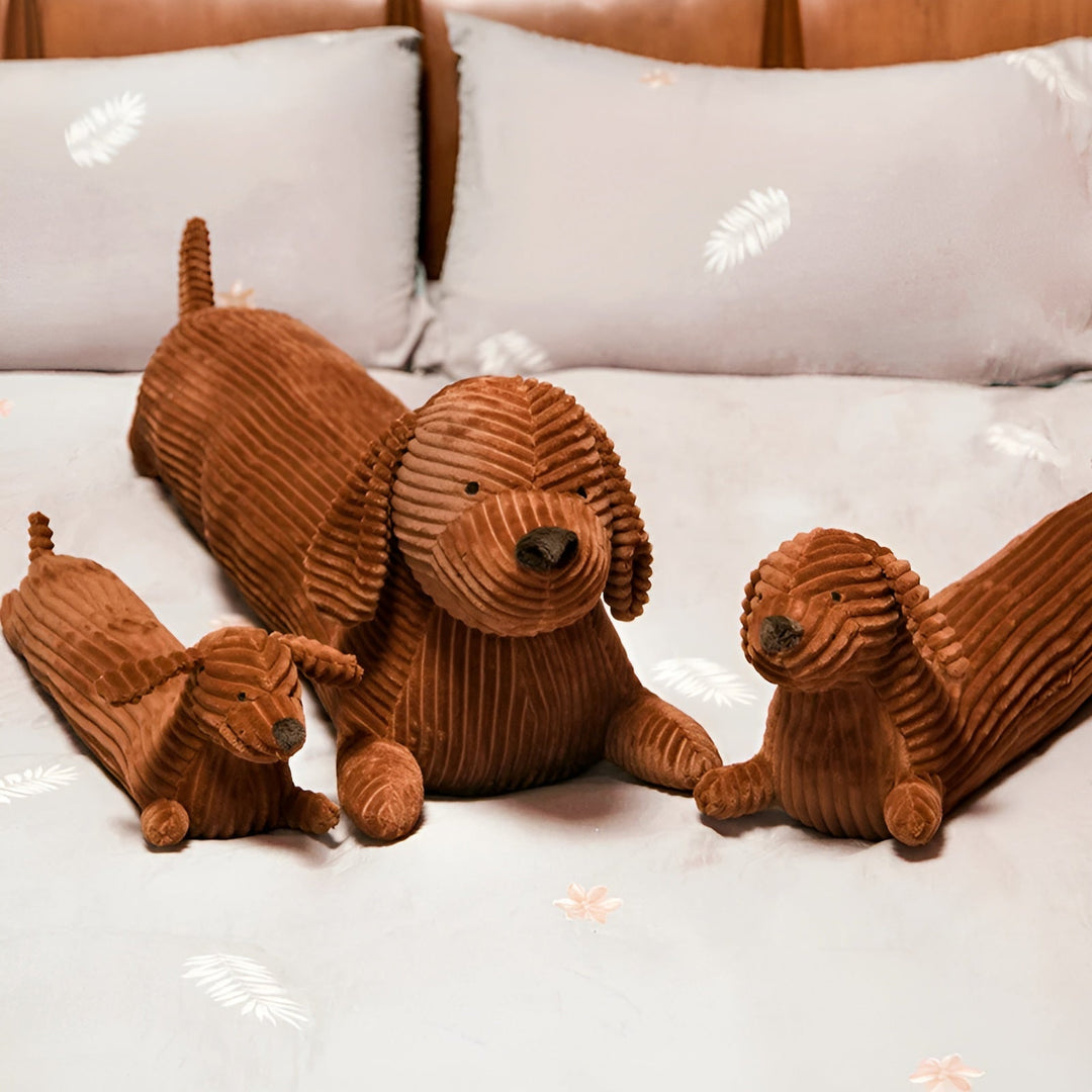 Plush Ergonomic Dachshund Cushion – DaxiRest-S (55cm)-The Livary