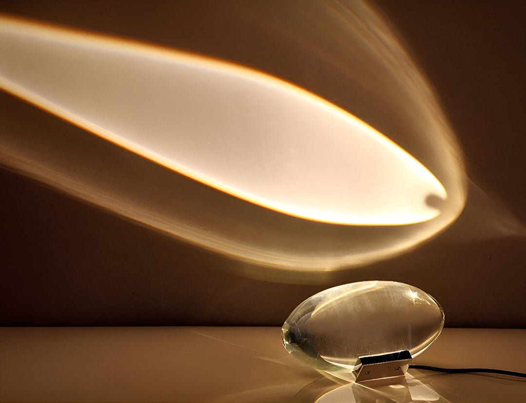 Prismatic Projector Lamp with LED – Lunara-S (Diameter 8cm x H 5cm)-The Livary