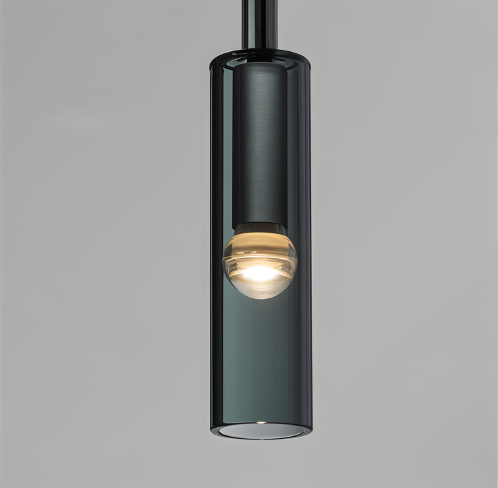 Minimalist Wall Lamp with Smoke Glass - Orvane-The Livary