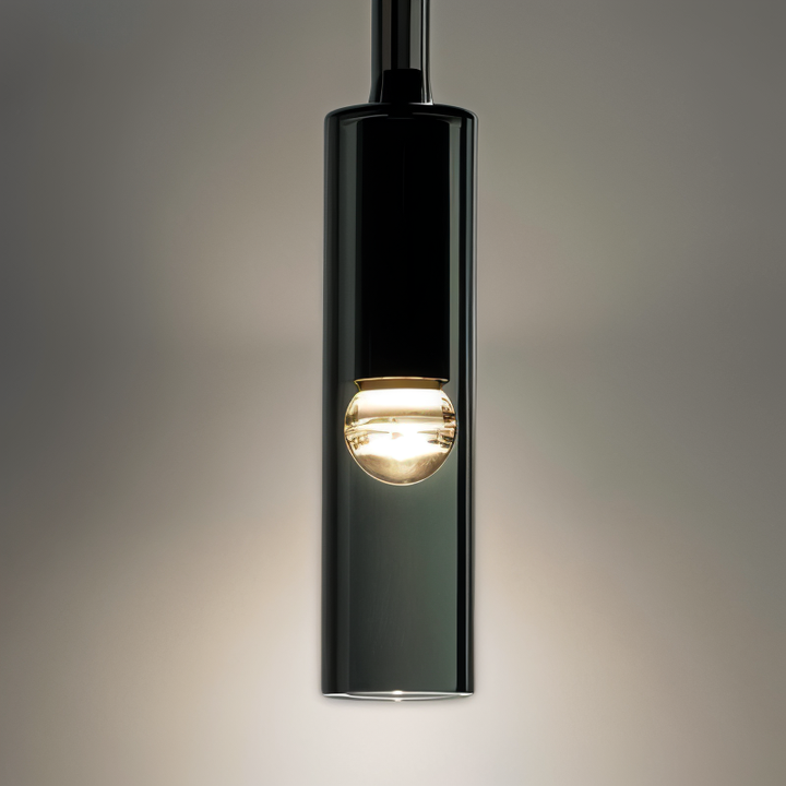 Minimalist Wall Lamp with Smoke Glass - Orvane-The Livary