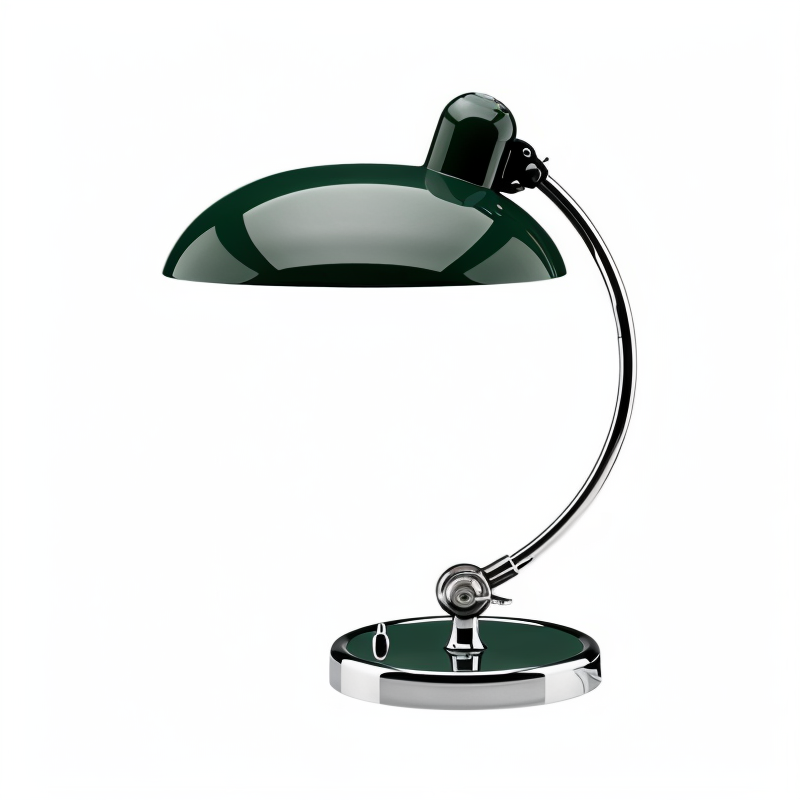 Adjustable Vintage Iron Desk Lamp – Virella-Green-The Livary