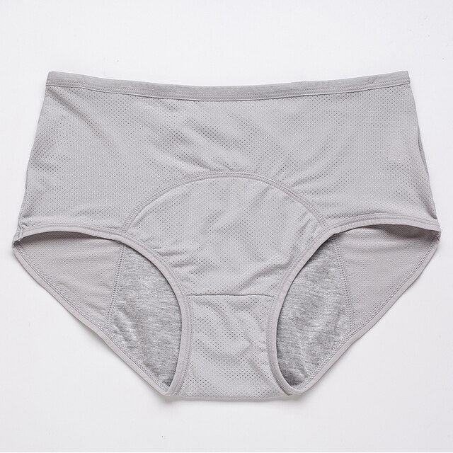 Reliable Menstrual Underwear for Daily Protection - Noor (1+1 FREE)-1+1 FREE (Grey)-S (28–30 inches)-The Livary