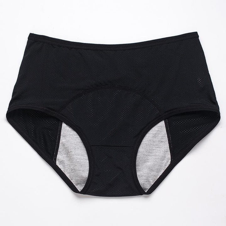 Reliable Menstrual Underwear for Daily Protection - Noor (1+1 FREE)-1+1 FREE (Black)-S (28–30 inches)-The Livary