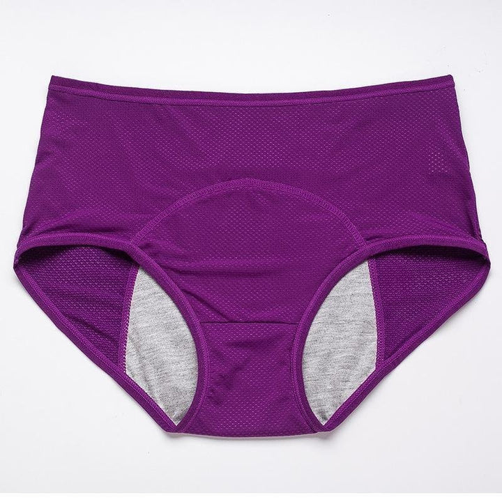 Reliable Menstrual Underwear for Daily Protection - Noor (1+1 FREE)-1+1 FREE (Purple)-S (28–30 inches)-The Livary