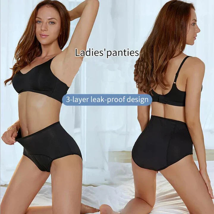 Reliable Menstrual Underwear for Daily Protection - Noor (1+1 FREE)-1+1 FREE (Blue)-S (28–30 inches)-The Livary