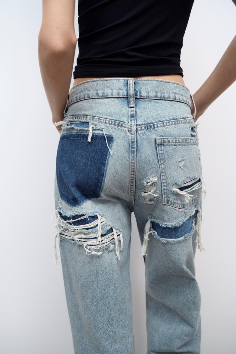 Ladies Baggy Jeans - Ava-36-The Livary