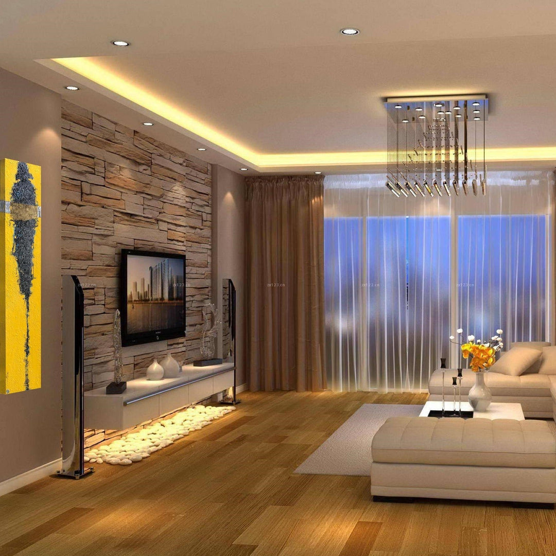 Wireless Motion Sensor LED Strip - LumaStrip-39.37 inches-Battery-Warm Wit-The Livary