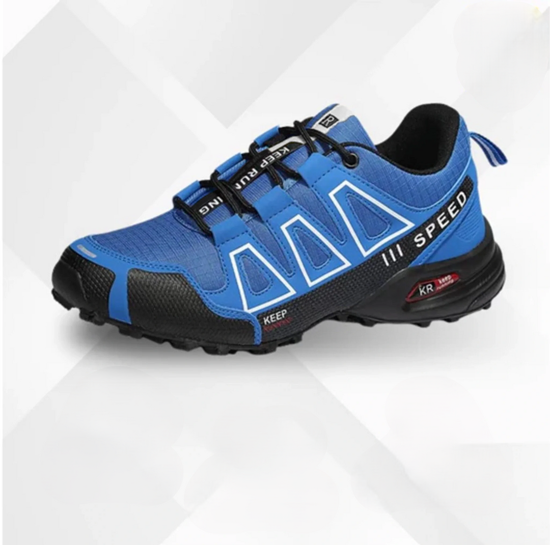 Orthopaedic trekking and hiking shoes - Alpena-Blue-2.5-The Livary
