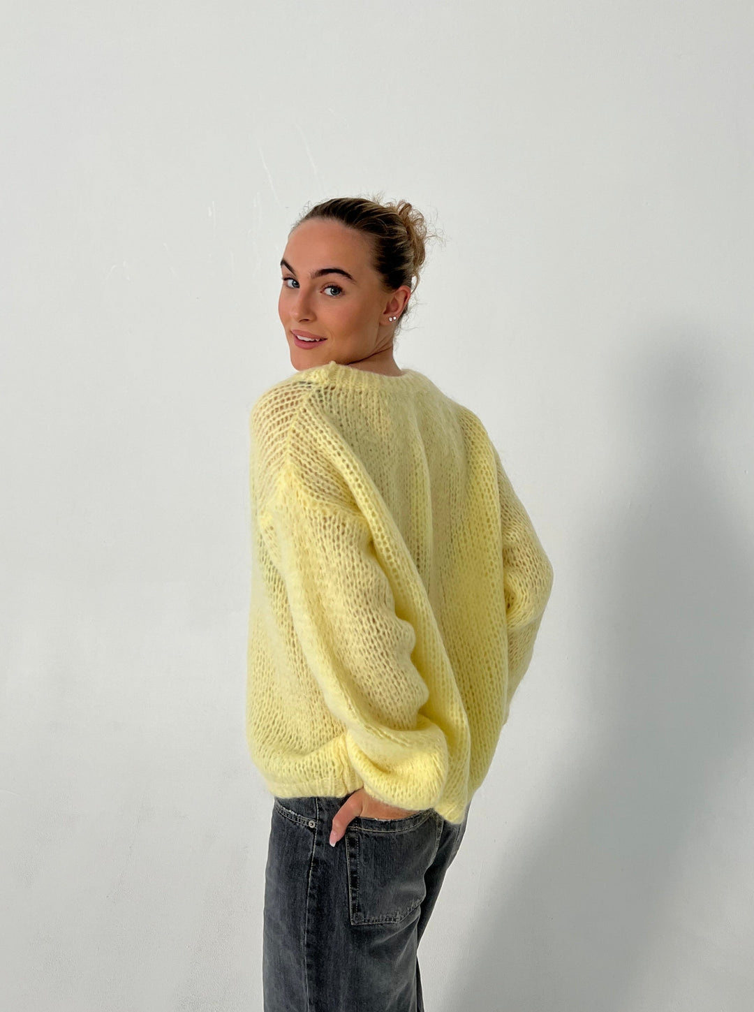 Luxury Comfortable Women's Sweater - Lunovia-Yellow-XS/S-The Livary