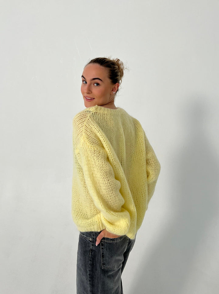 Luxury Comfortable Women's Sweater - Lunovia-Yellow-XS/S-The Livary