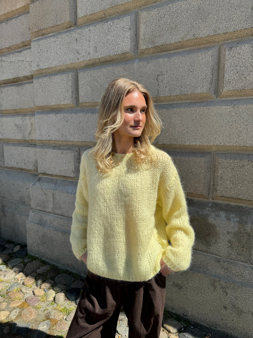 Luxury Comfortable Women's Sweater - Lunovia-Yellow-XS/S-The Livary