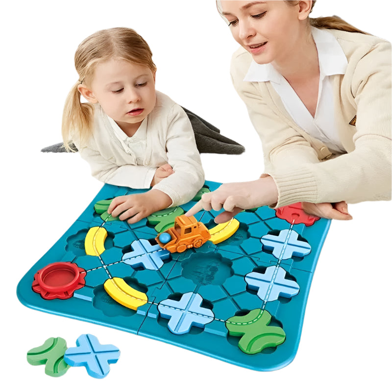 Creative Train Track Set – TrackMaze-The Livary