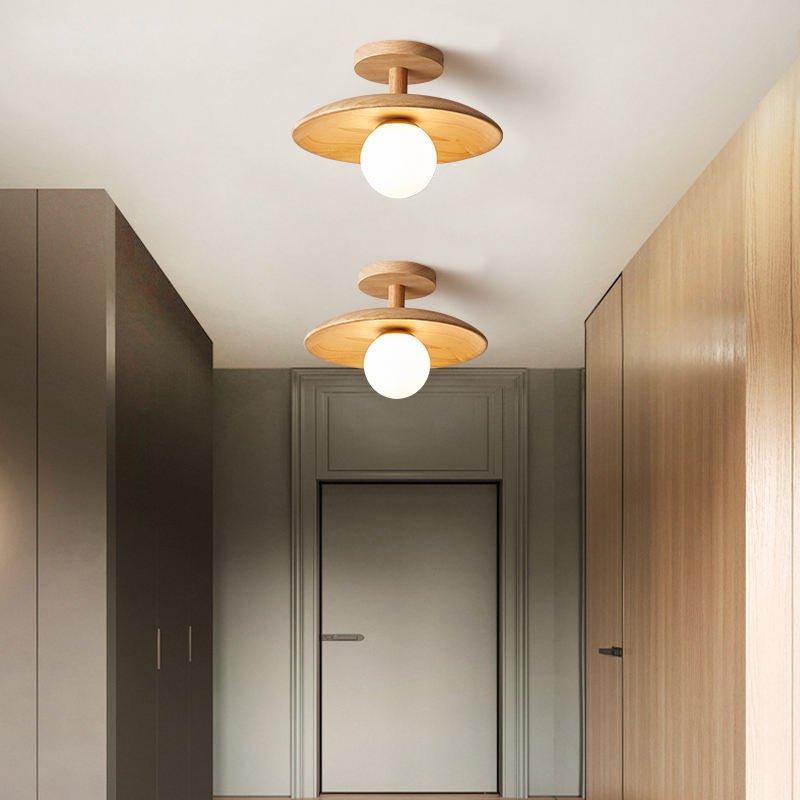 Stylish Japanese Ceiling Lamp - ZenGlow-The Livary