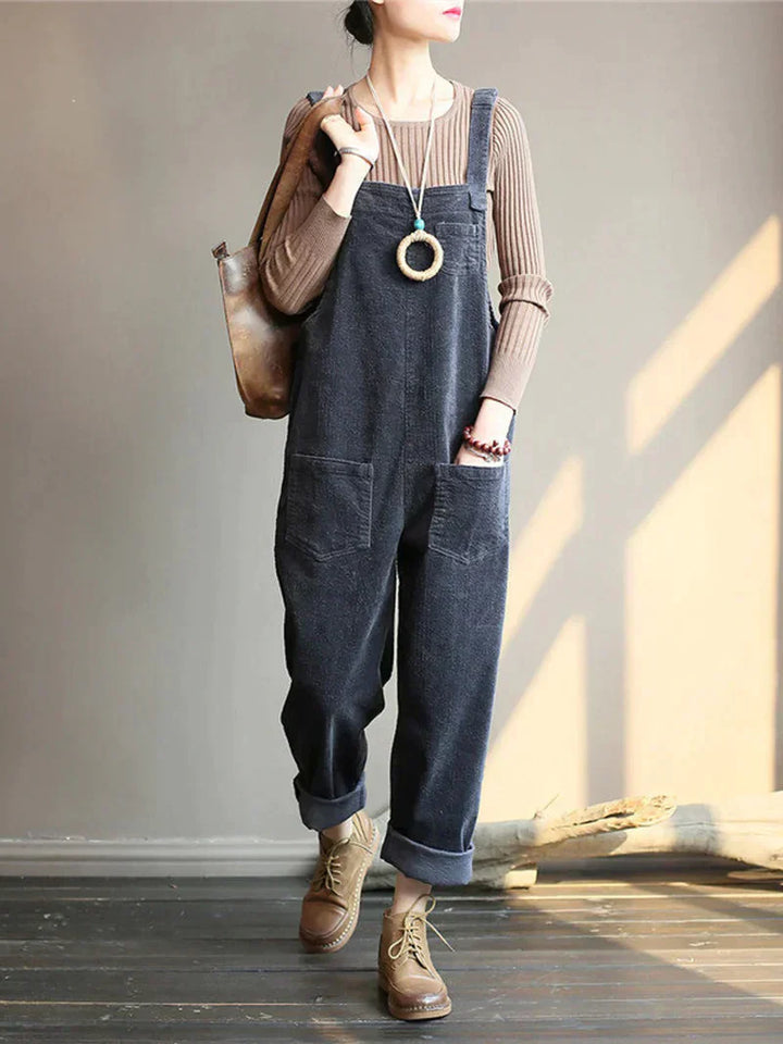 Breathable Denim Overall - Nova-Grey-S-The Livary
