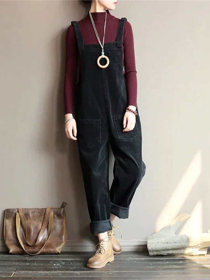 Breathable Denim Overall - Nova-Black-S-The Livary