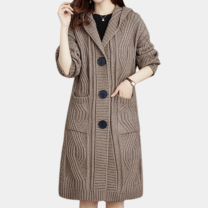 Comfortable Knitted Cardigan for Women - Mira-XS-The Livary