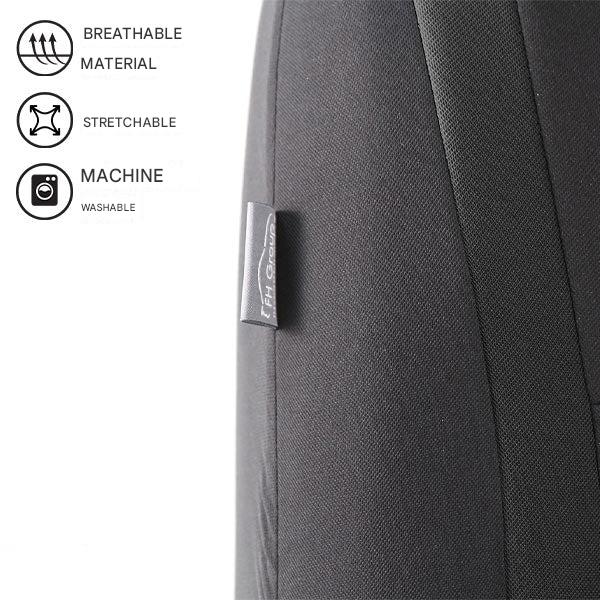 9-Piece Universal Car Seat Covers – AutoLuxe-Gray-The Livary