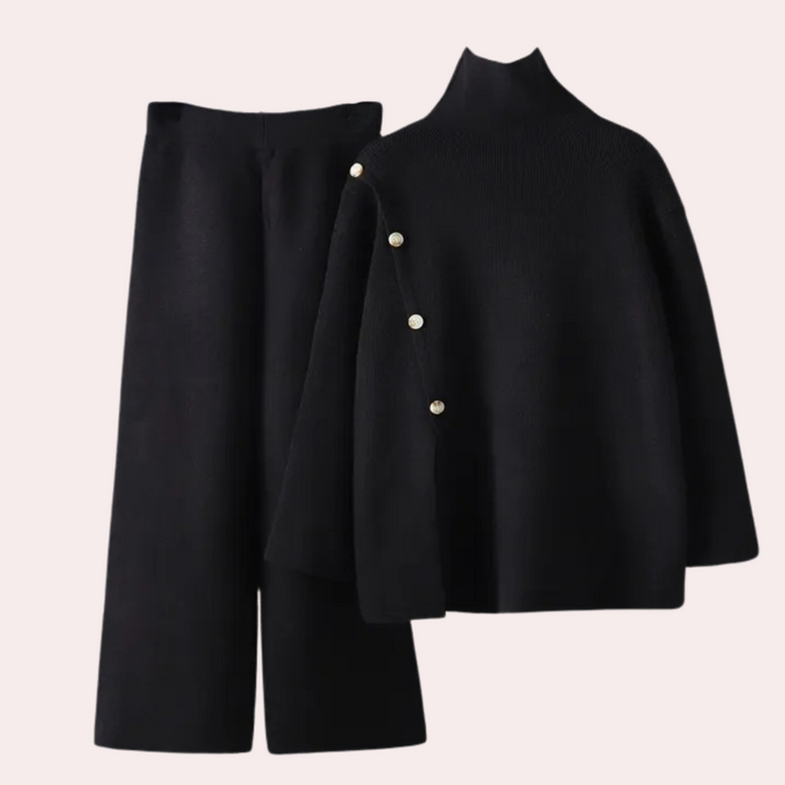 Trendy Ladies Outfit - Mila-Black-XS-The Livary