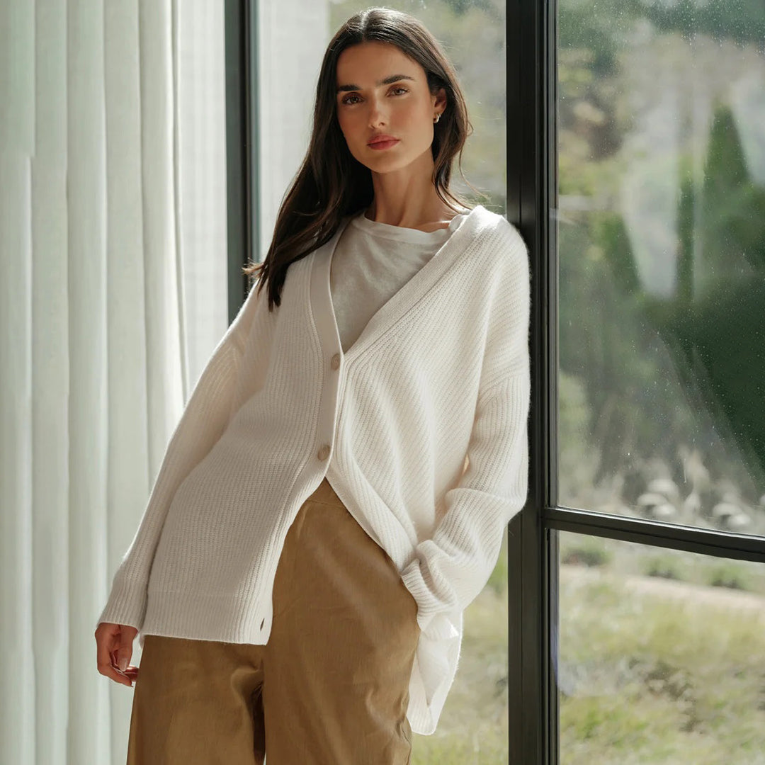 Comfy Ladies' Jacket - Emery-Ivory-XS-The Livary