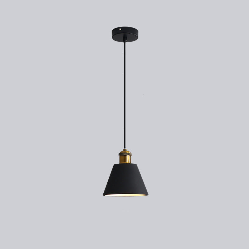 Stylish Morandi Design LED Pendant Light - MoraGlow-B-Black-The Livary