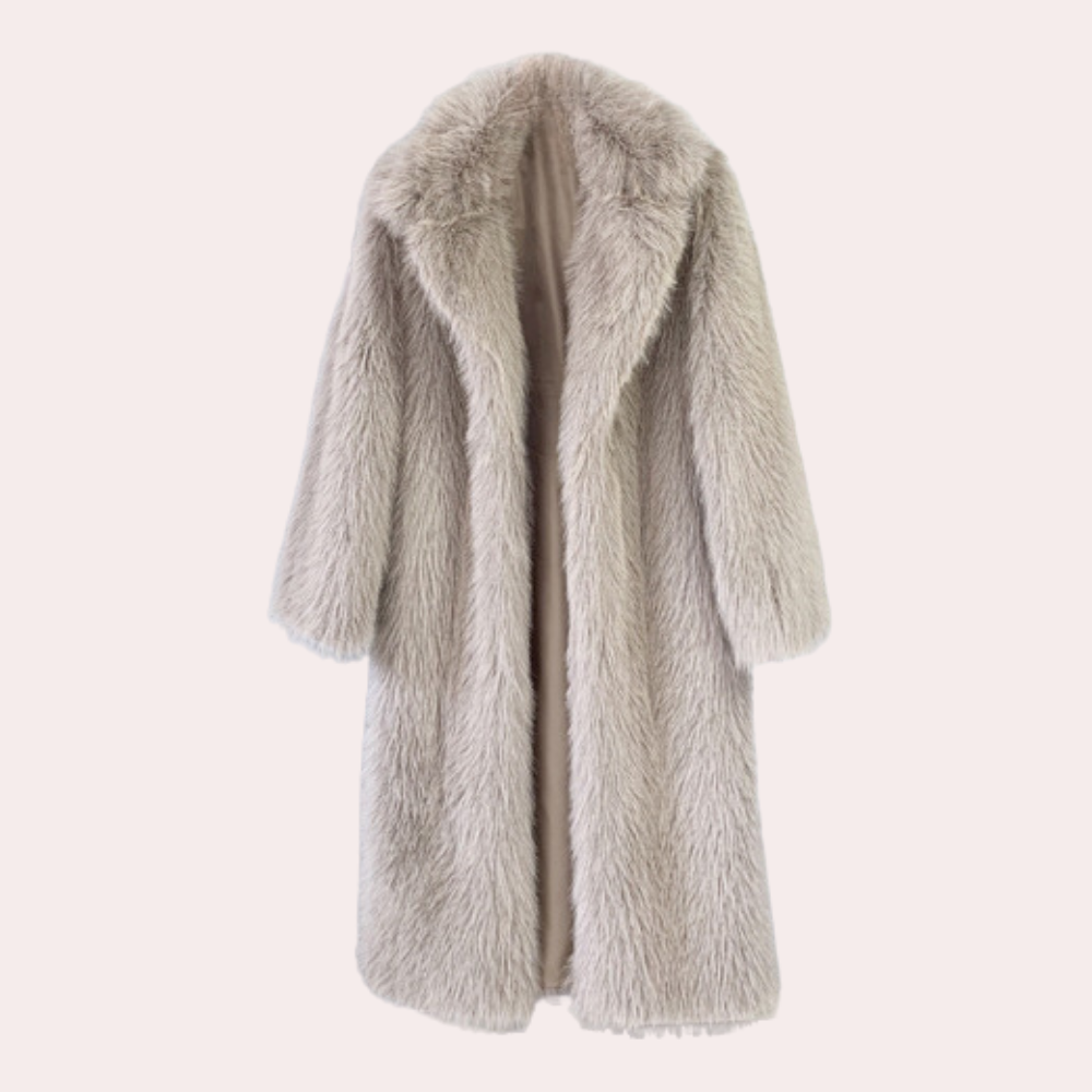Gariela - Comfy Long Teddy Coat-XS-The Livary