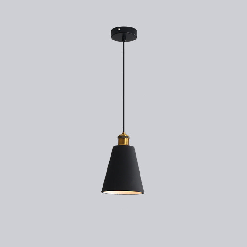 Stylish Morandi Design LED Pendant Light - MoraGlow-A-Black-The Livary
