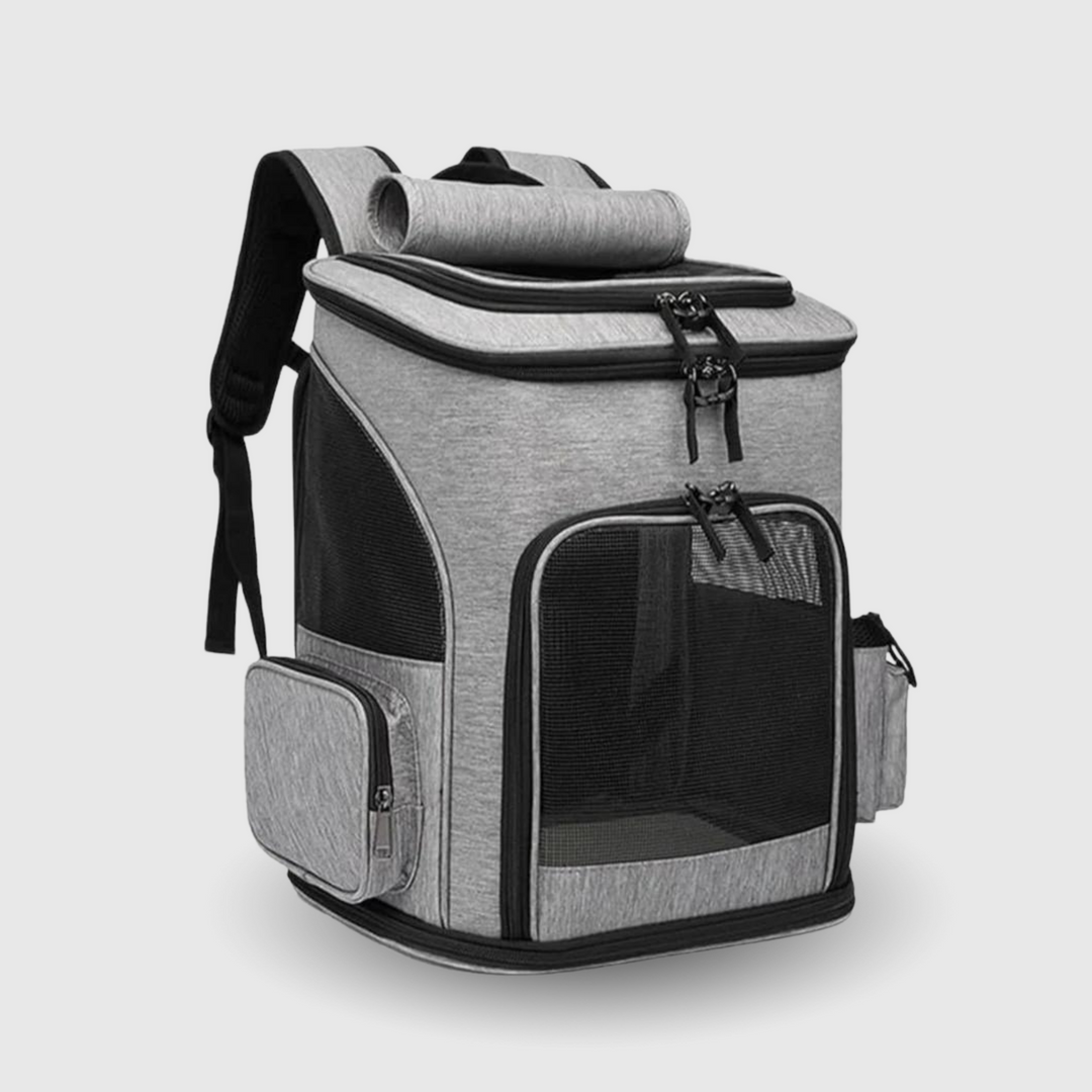 Cat backpack - PurrPack™-Grey-The Livary