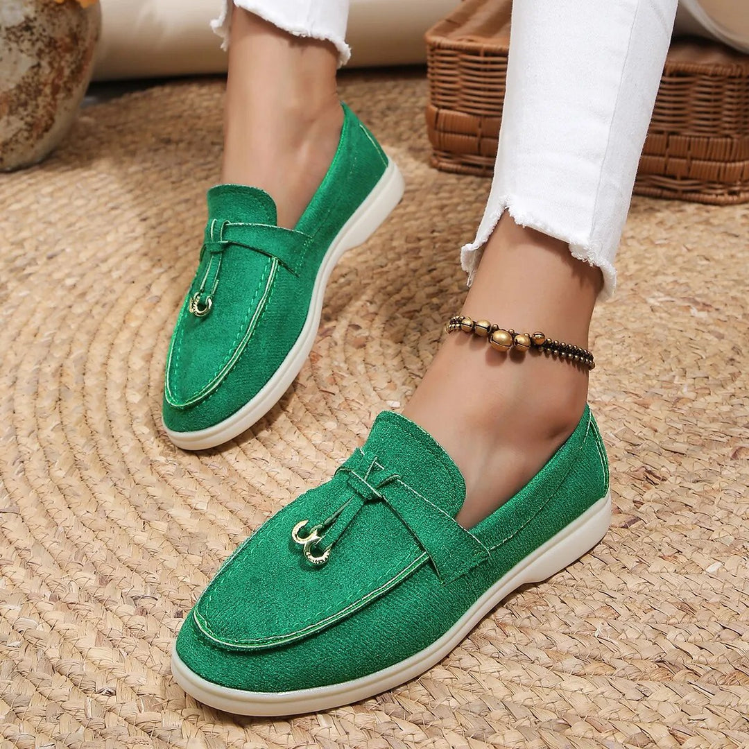 Comfort Loafers - Avery-Green-3.5-The Livary