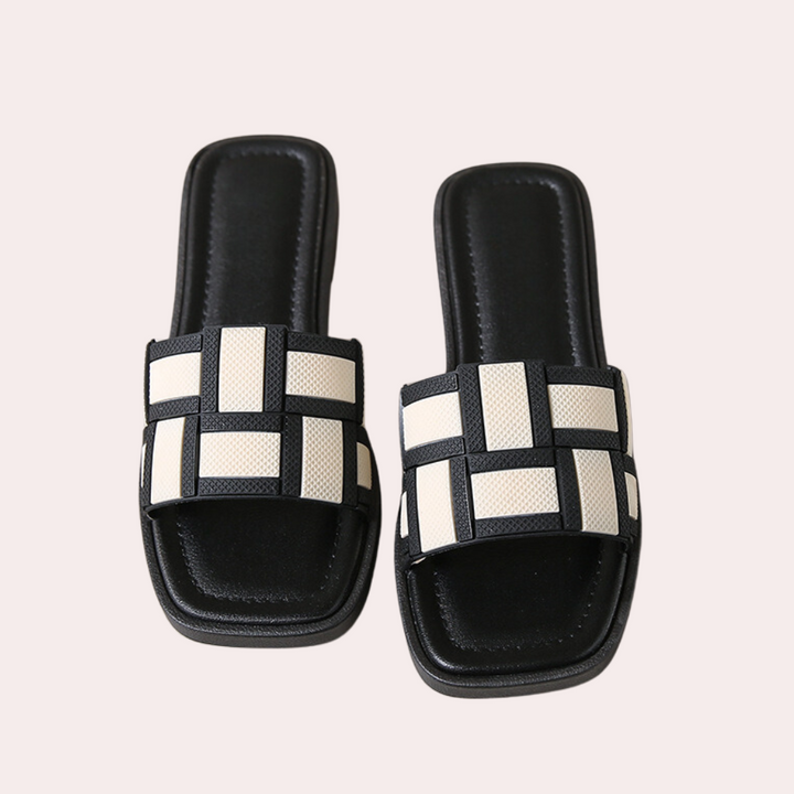 Comfortable Sandals for Women - Isla-White-2.5-The Livary